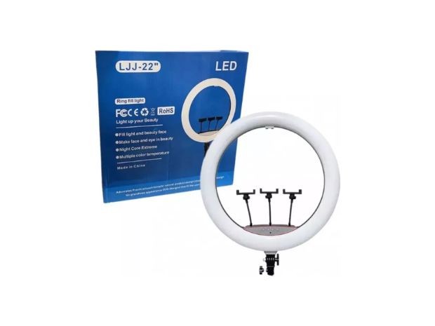 &u++ ARO DE LUZ LED SELFIE PARA CELULAR 66CM LJJ-22